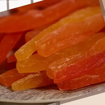 Papaya Sticks from AMRG Khari Baoli Wale