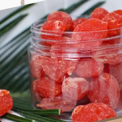 Peach Red from AMRG Khari Baoli Wale