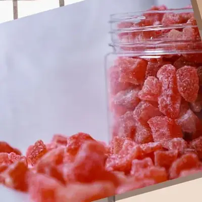Strawberry Dice from AMRG Khari Baoli Wale